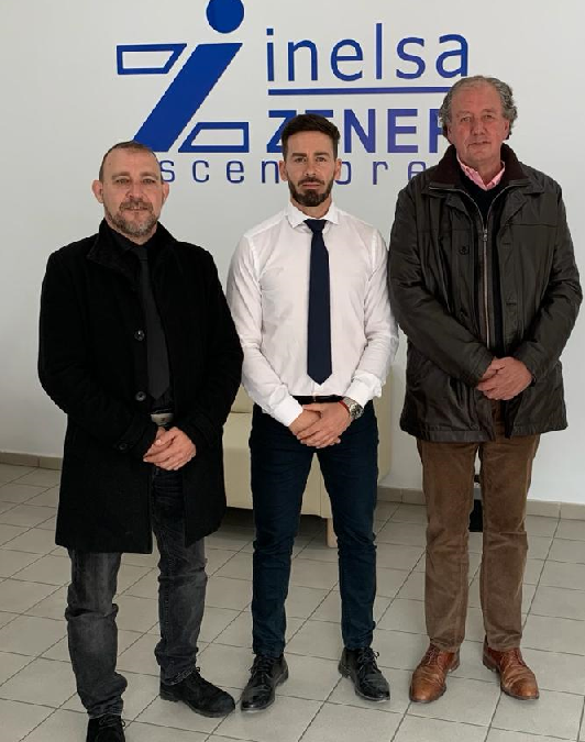 CAF Almería firma acuerdo con INELSA ZENER ASCENSORES