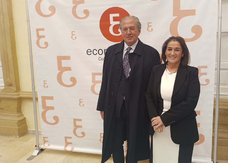 EL PRESIDENTE CAF ALMERIA  PARTICIPA ACTOS TOMA POSESION DECANA ECONOMISTAS